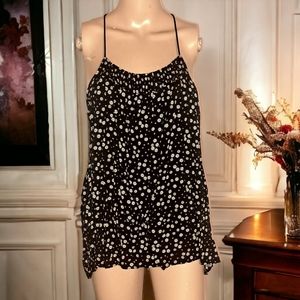 Women's sun flower print top